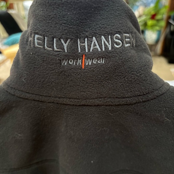 Helly Hansen Work Wear  Black Luna Fleece Jacket with Red Accents Women’s Small - Picture 13 of 16